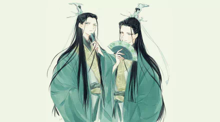 Shen Qingqiu Anime The Scum Villain's Self-Saving System HD Desktop Wallpaper | Background Image