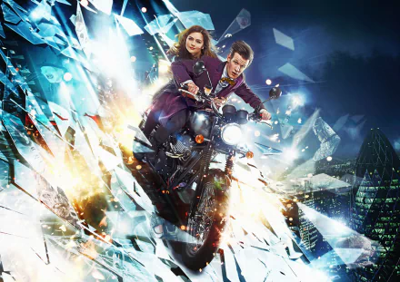 Matt Smith TV Show Doctor Who (2005) HD Desktop Wallpaper | Background Image