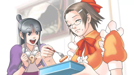 Maya Fey Maggey Byrde video game Phoenix Wright: Ace Attorney HD Desktop Wallpaper | Background Image