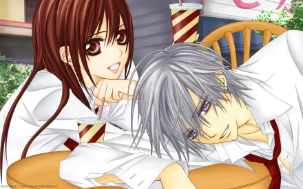 Zero Kiryu Yuki Cross Anime Vampire Knight HD Desktop Wallpaper | Background Image