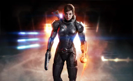 Commander Shepard video game Mass Effect 3 HD Desktop Wallpaper | Background Image