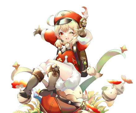 Klee (Genshin Impact) video game Genshin Impact HD Desktop Wallpaper | Background Image