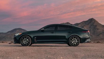 green car car Kia vehicle Kia Stinger HD Desktop Wallpaper | Background Image