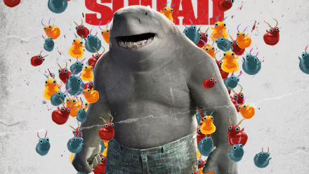 King Shark (DC Comics) movie The Suicide Squad HD Desktop Wallpaper | Background Image