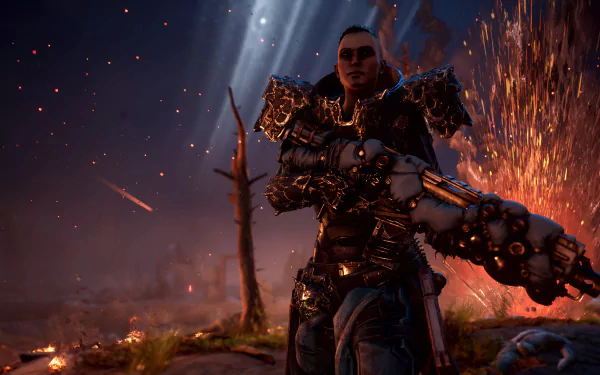 Outriders video game HD Desktop Wallpaper | Background Image
