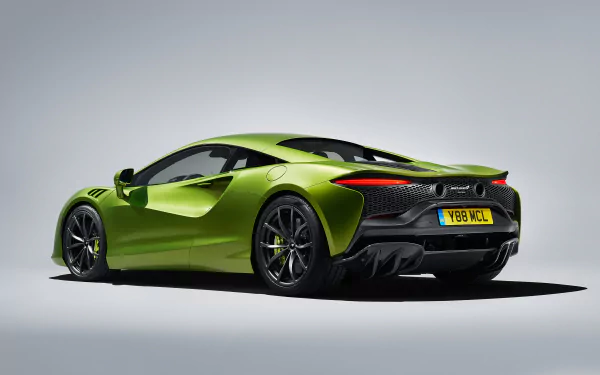 green car supercar car McLaren vehicle McLaren Artura HD Desktop Wallpaper | Background Image