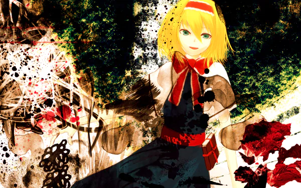Alice Margatroid Anime Touhou HD Desktop Wallpaper | Background Image