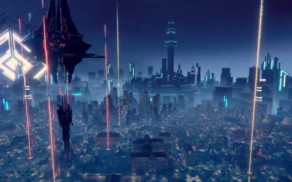 video game Hyper Scape HD Desktop Wallpaper | Background Image