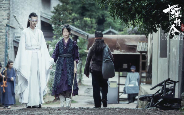 A-Qing Song Ji Yang Xiao Xingchen TV Show The Untamed HD Desktop Wallpaper | Background Image