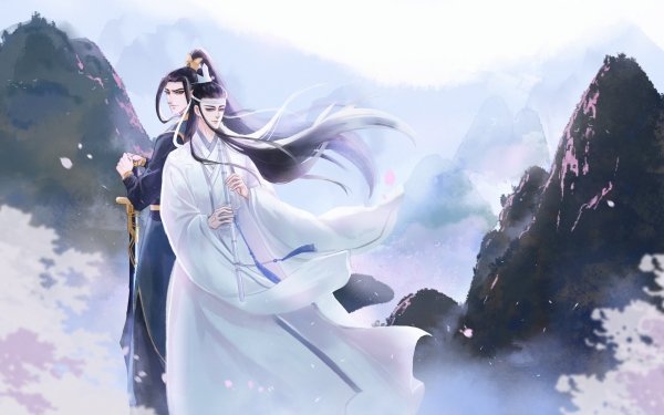 Anime Mo Dao Zu Shi Lan Huan Lan Xichen Nie Mingjue HD Wallpaper | Background Image