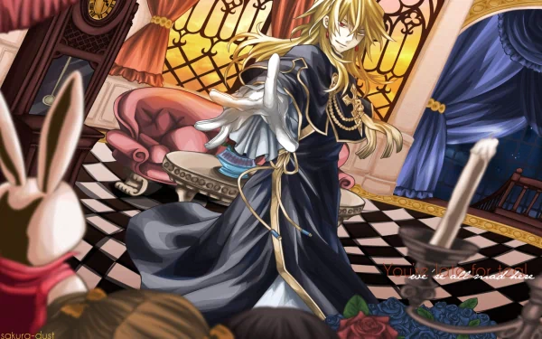 Vincent Nightray Anime Pandora Hearts HD Desktop Wallpaper | Background Image