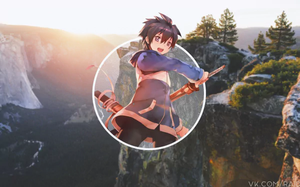 Saito Hiraga Anime The Familiar of Zero HD Desktop Wallpaper | Background Image