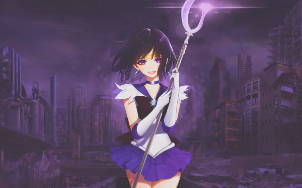 Hotaru Tomoe Sailor Saturn Anime Sailor Moon HD Desktop Wallpaper | Background Image