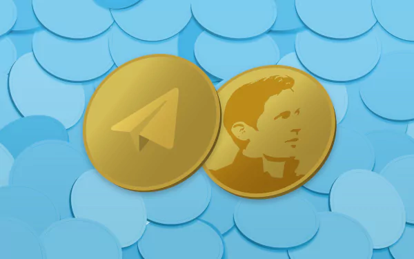 Pavel Durov coin technology Telegram HD Desktop Wallpaper | Background Image