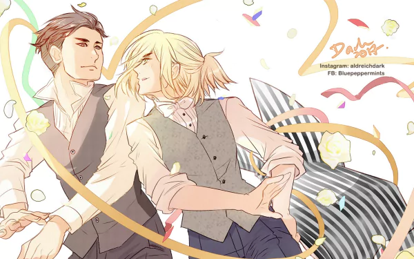 Yuri Plisetsky Otabek Altin Anime Yuri!!! on ICE HD Desktop Wallpaper | Background Image