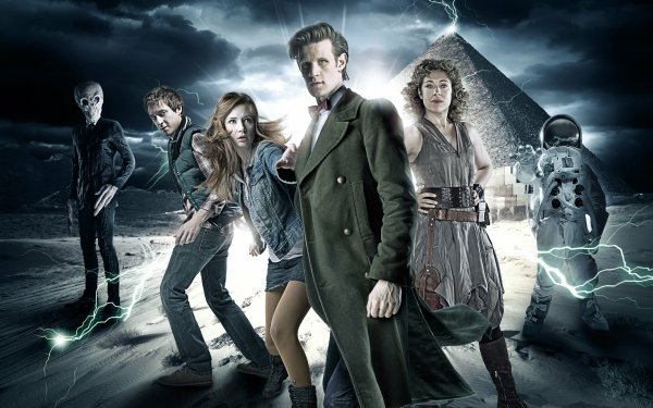 TV Show Doctor Who Matt Smith Karen Gillan Pyramid HD Wallpaper | Background Image