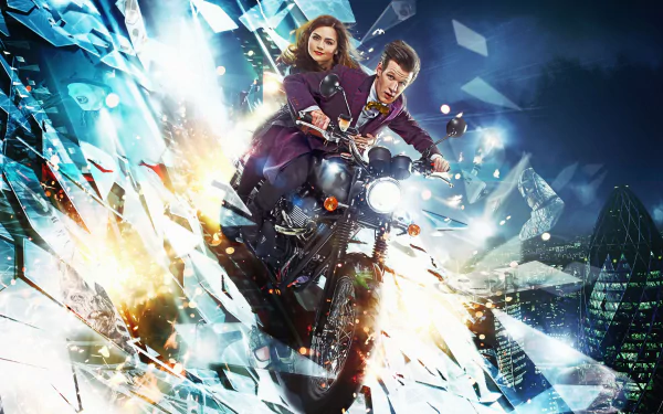Matt Smith TV Show Doctor Who (2005) HD Desktop Wallpaper | Background Image