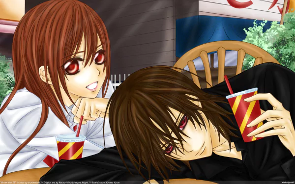 Yuki Cross Kaname Kuran Anime Vampire Knight HD Desktop Wallpaper | Background Image