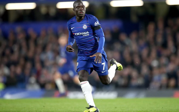 French soccer N'Golo Kanté Sports HD Desktop Wallpaper | Background Image