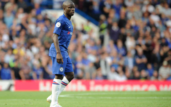 French soccer N'Golo Kanté Sports HD Desktop Wallpaper | Background Image