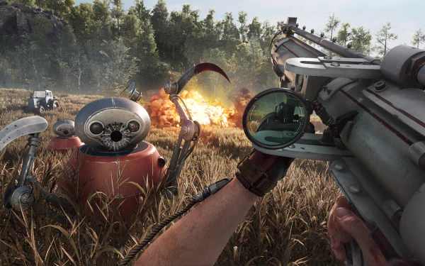 video game Atomic Heart HD Desktop Wallpaper | Background Image