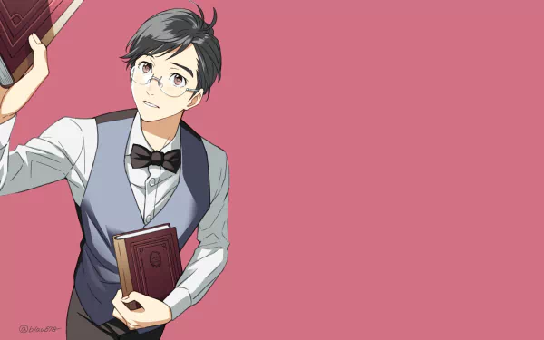 Yuuri Katsuki Anime Yuri!!! on ICE HD Desktop Wallpaper | Background Image