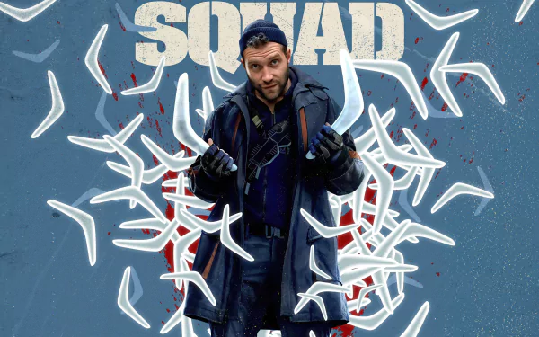 Captain Boomerang Jai Courtney movie The Suicide Squad HD Desktop Wallpaper | Background Image