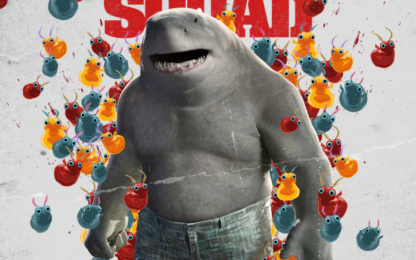 King Shark (DC Comics) movie The Suicide Squad HD Desktop Wallpaper | Background Image