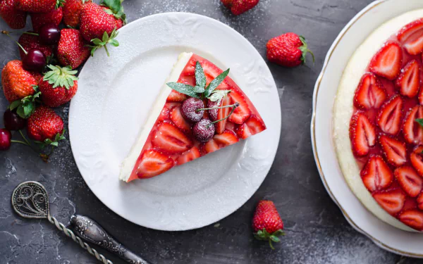 food cheesecake HD Desktop Wallpaper | Background Image
