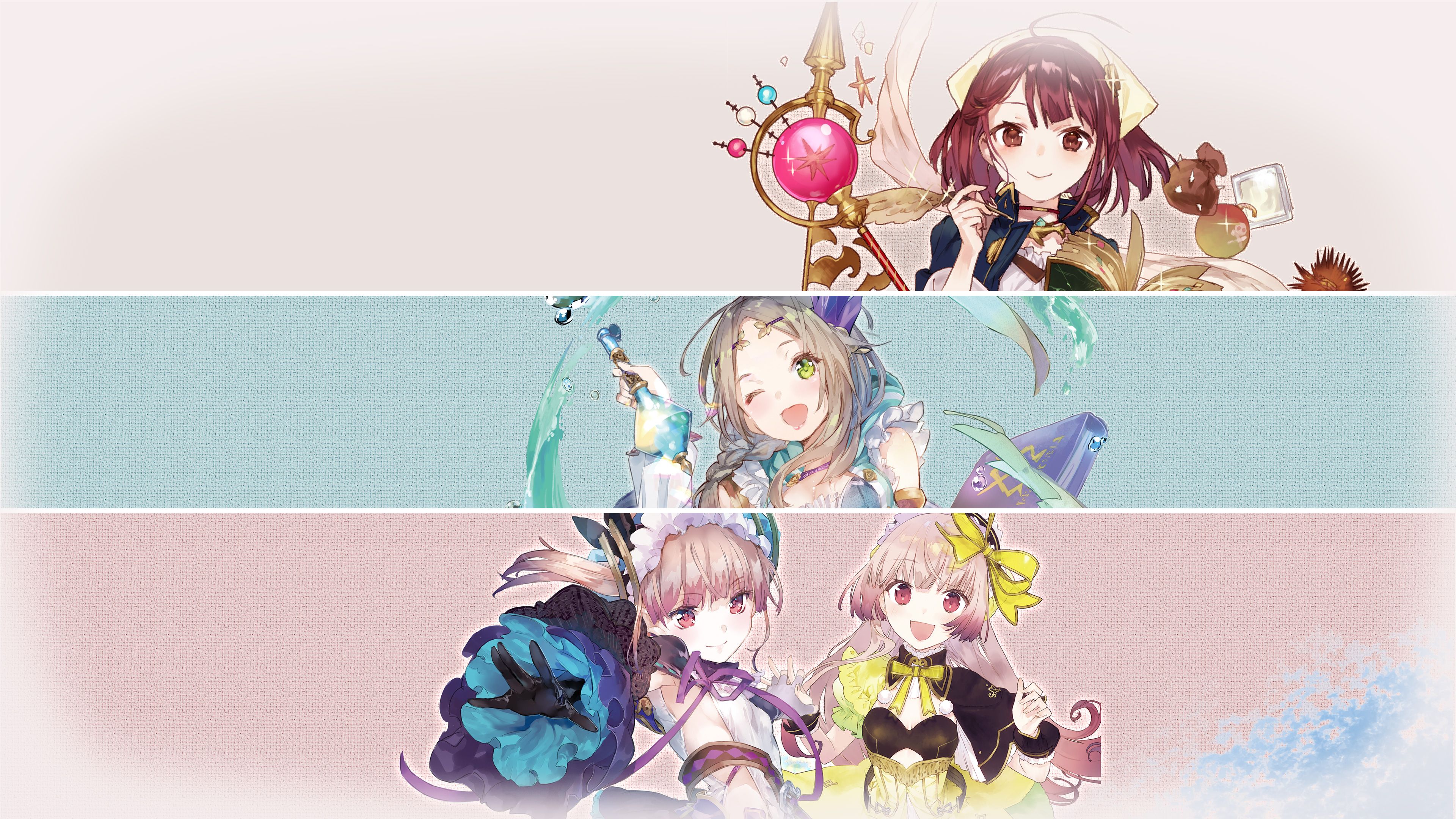 Video Game Atelier Mysterious Trilogy Deluxe Pack HD Wallpaper | Background Image
