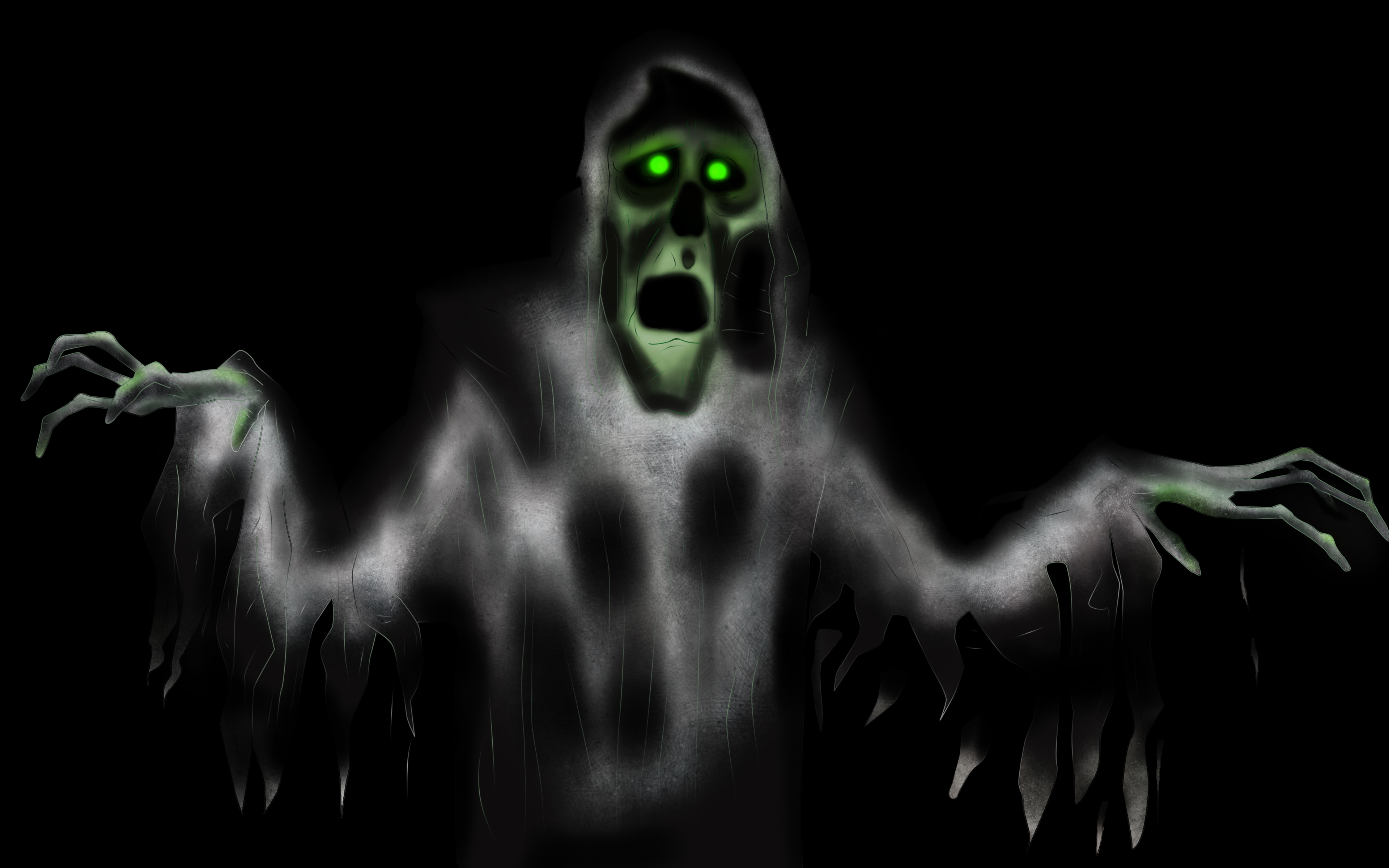 Dark Ghost HD Wallpaper | Background Image