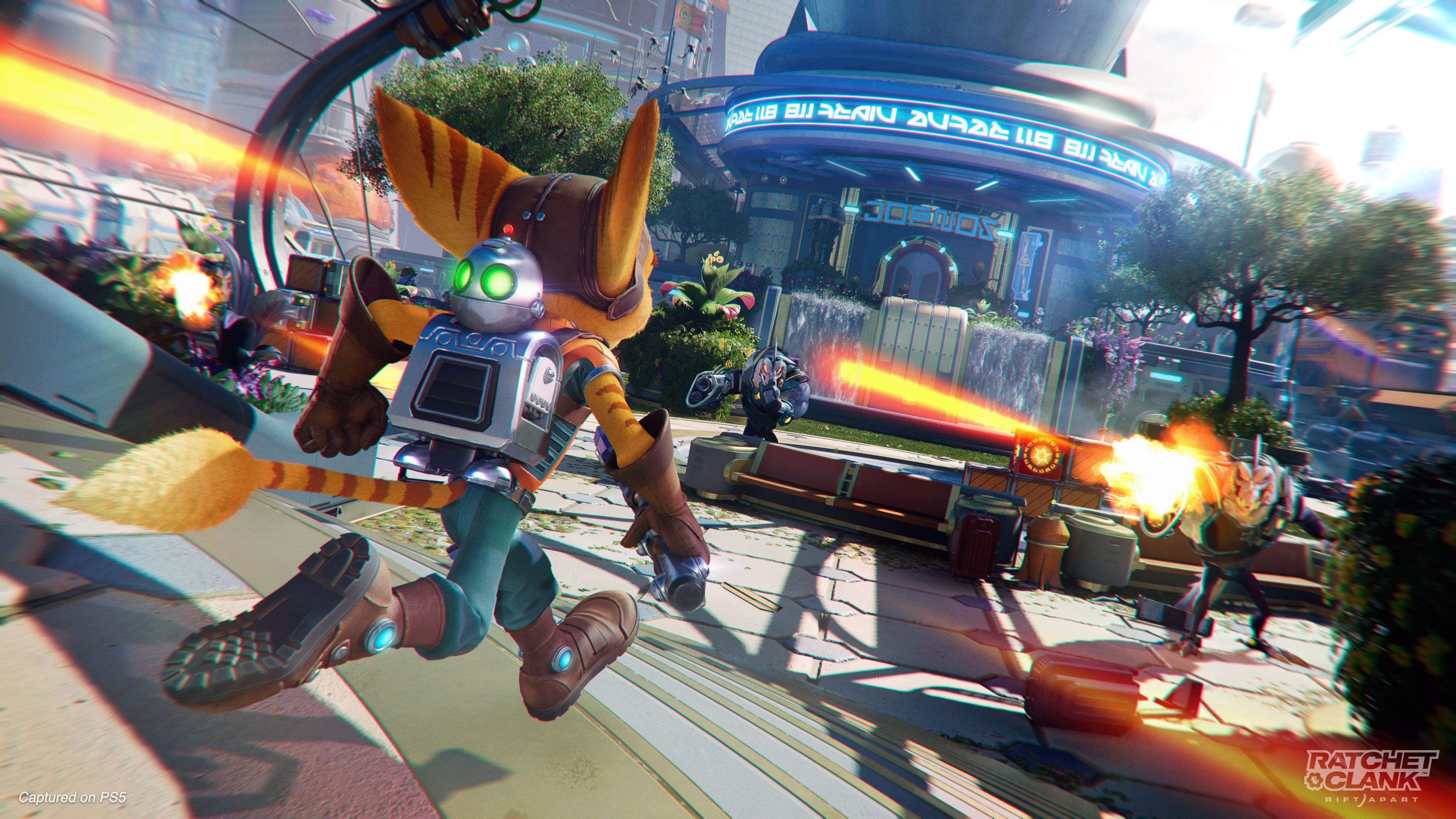 Video Game Ratchet & Clank: Rift Apart HD Wallpaper | Background Image