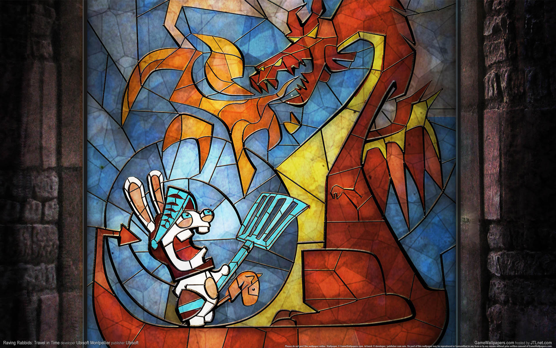 Video Game Rayman Raving Rabbids HD Wallpaper | Background Image