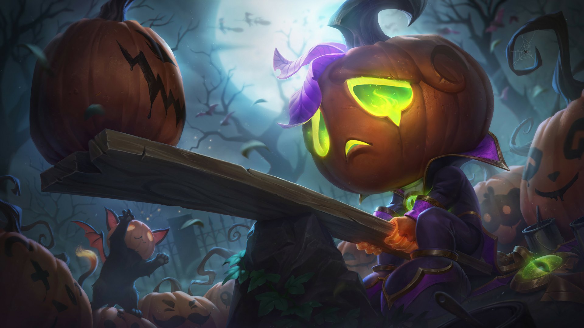 Pumpkin Prince Amumu 4k Ultra HD Wallpaper | Background ...