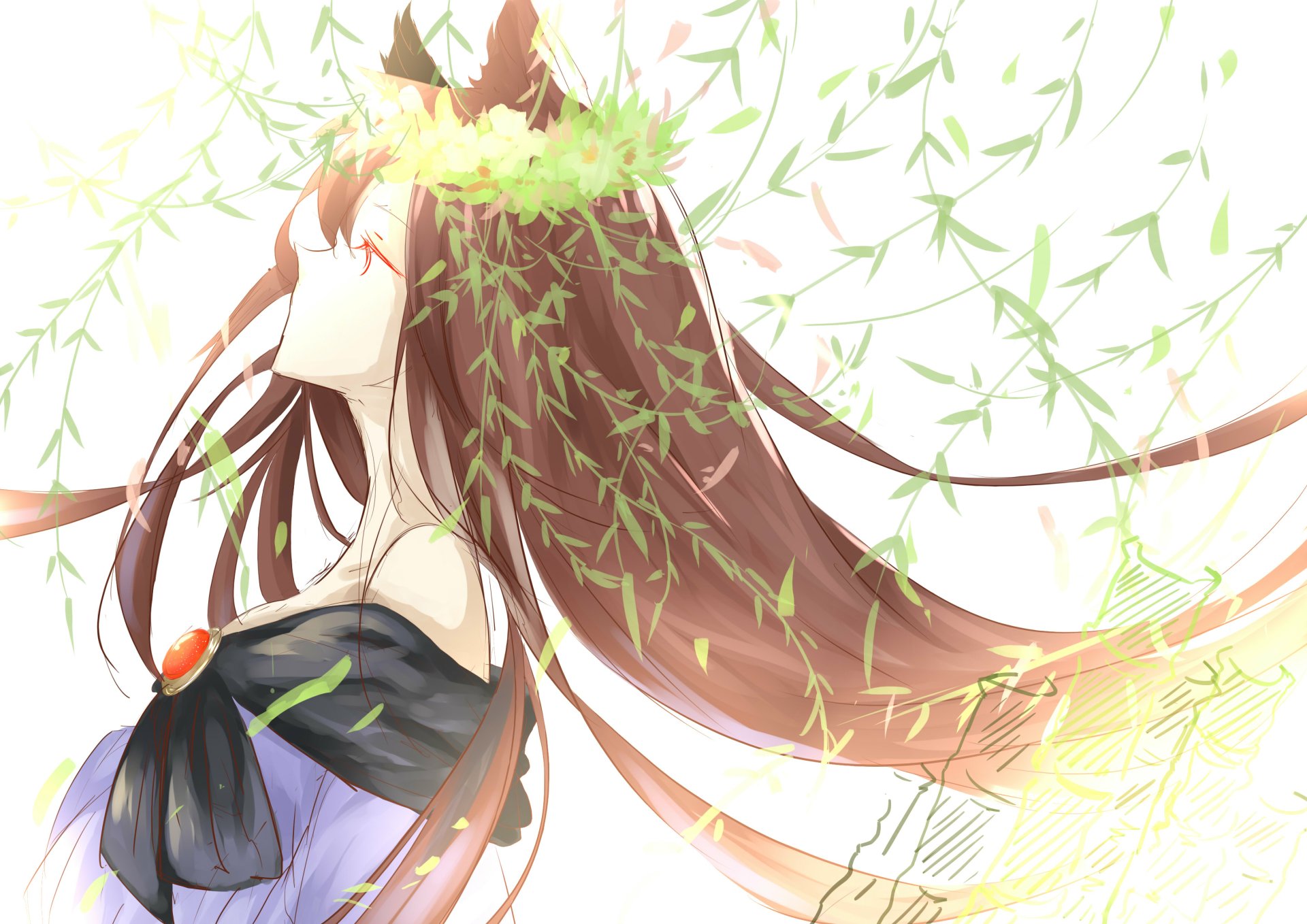 Download Kagerou Imaizumi Anime Touhou HD Wallpaper by 篝里