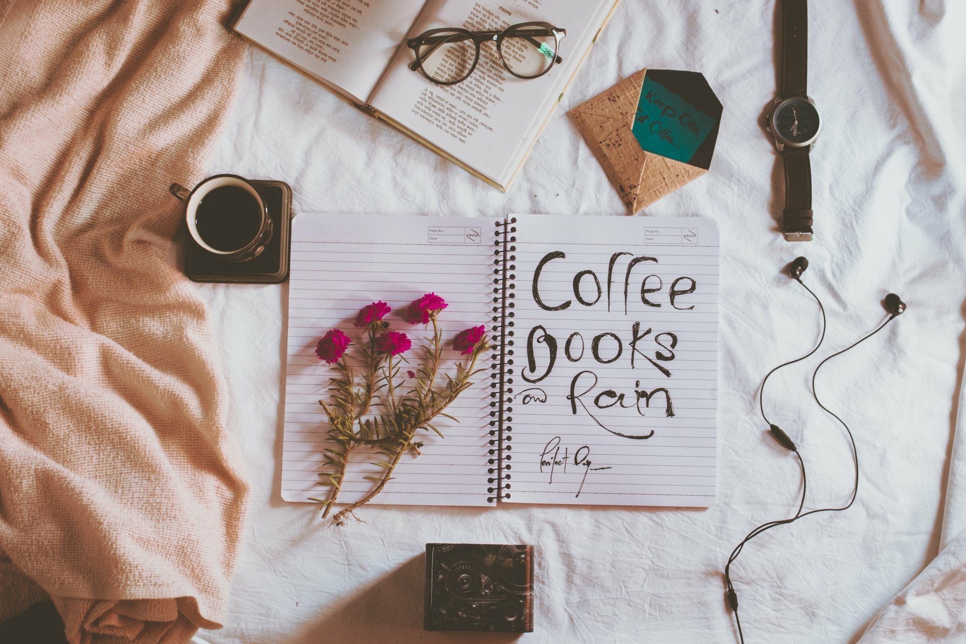 Download Flat Lay Coffee Notebook Photography Still Life 4k Ultra HD Wallpaper