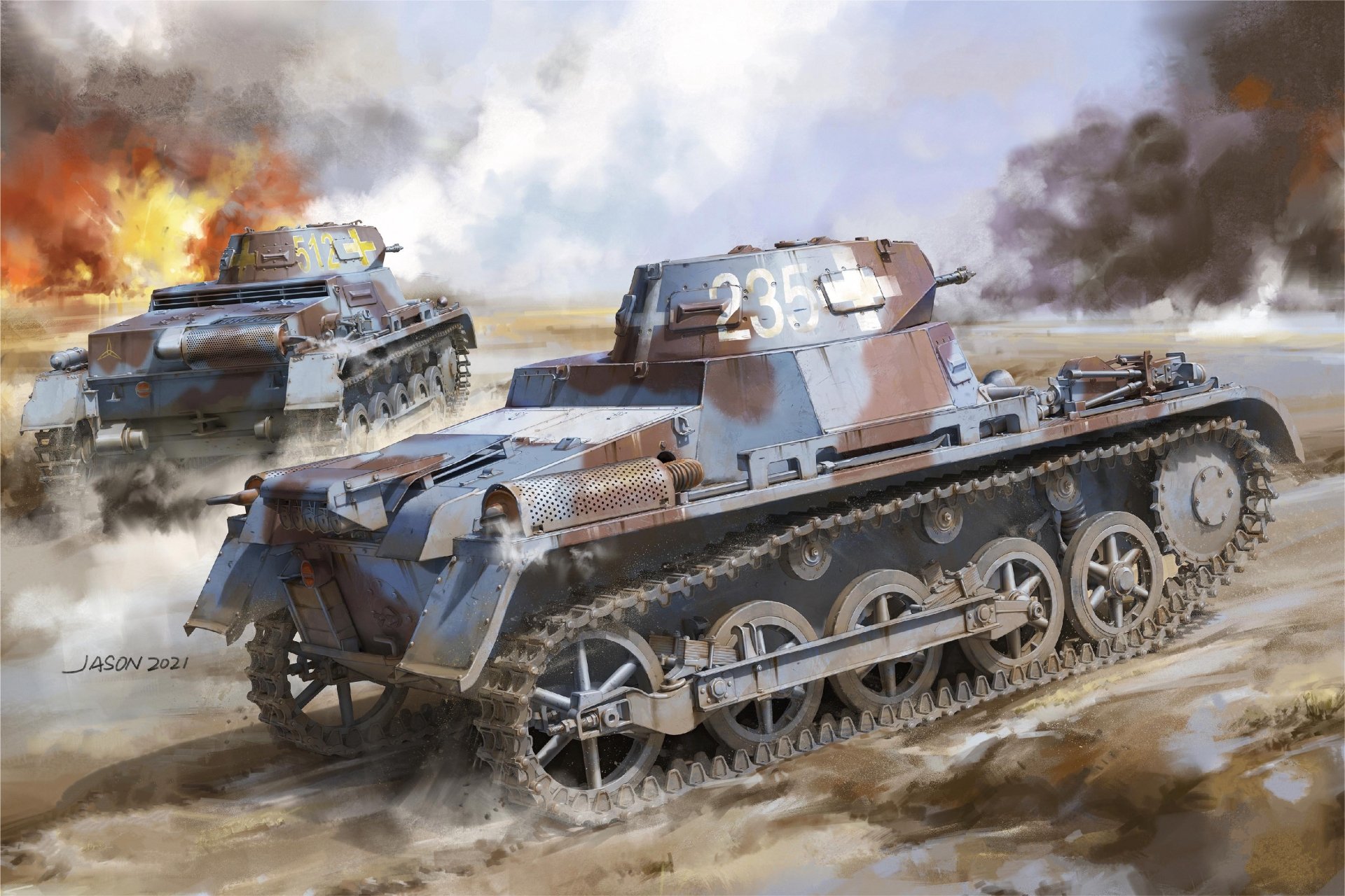 Download Wehrmacht Military Tank HD Wallpaper