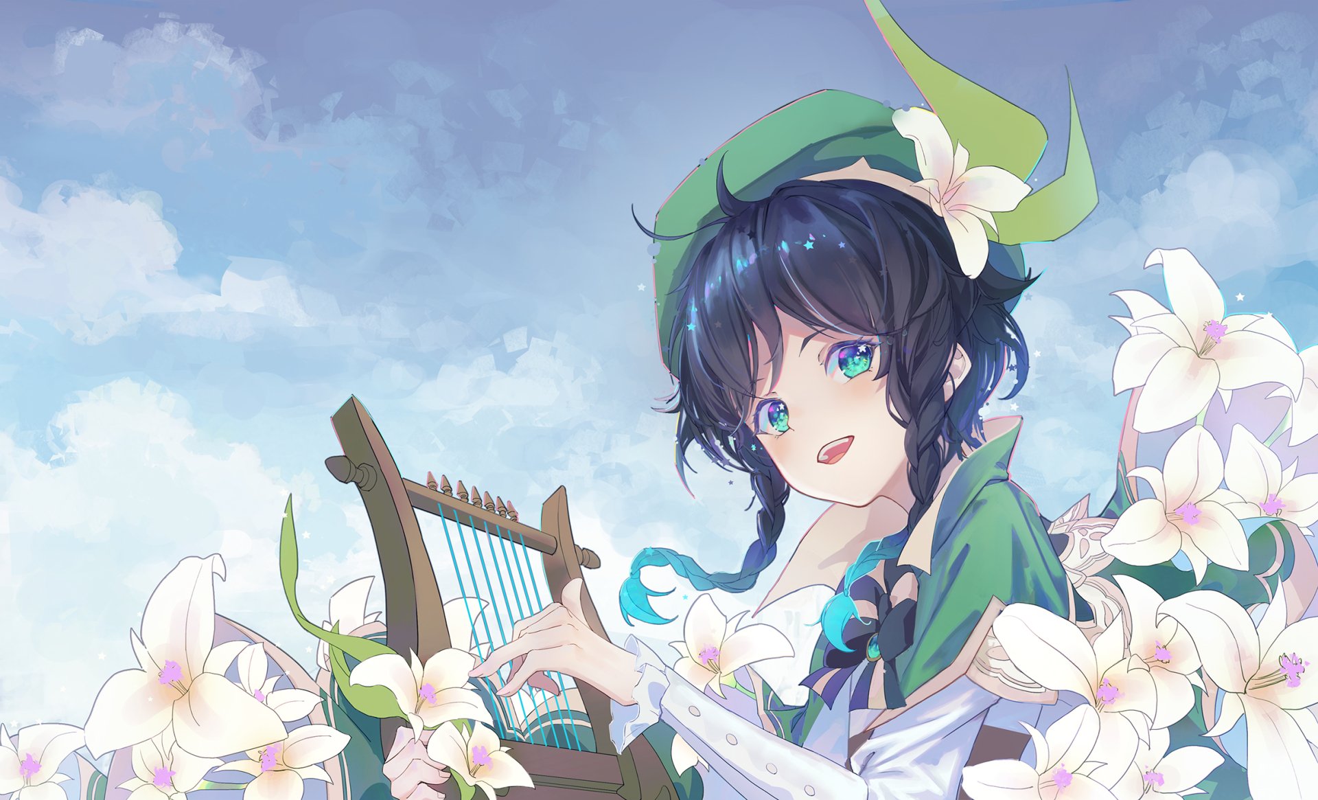 Download Venti (Genshin Impact) Video Game Genshin Impact HD Wallpaper by Ayanon