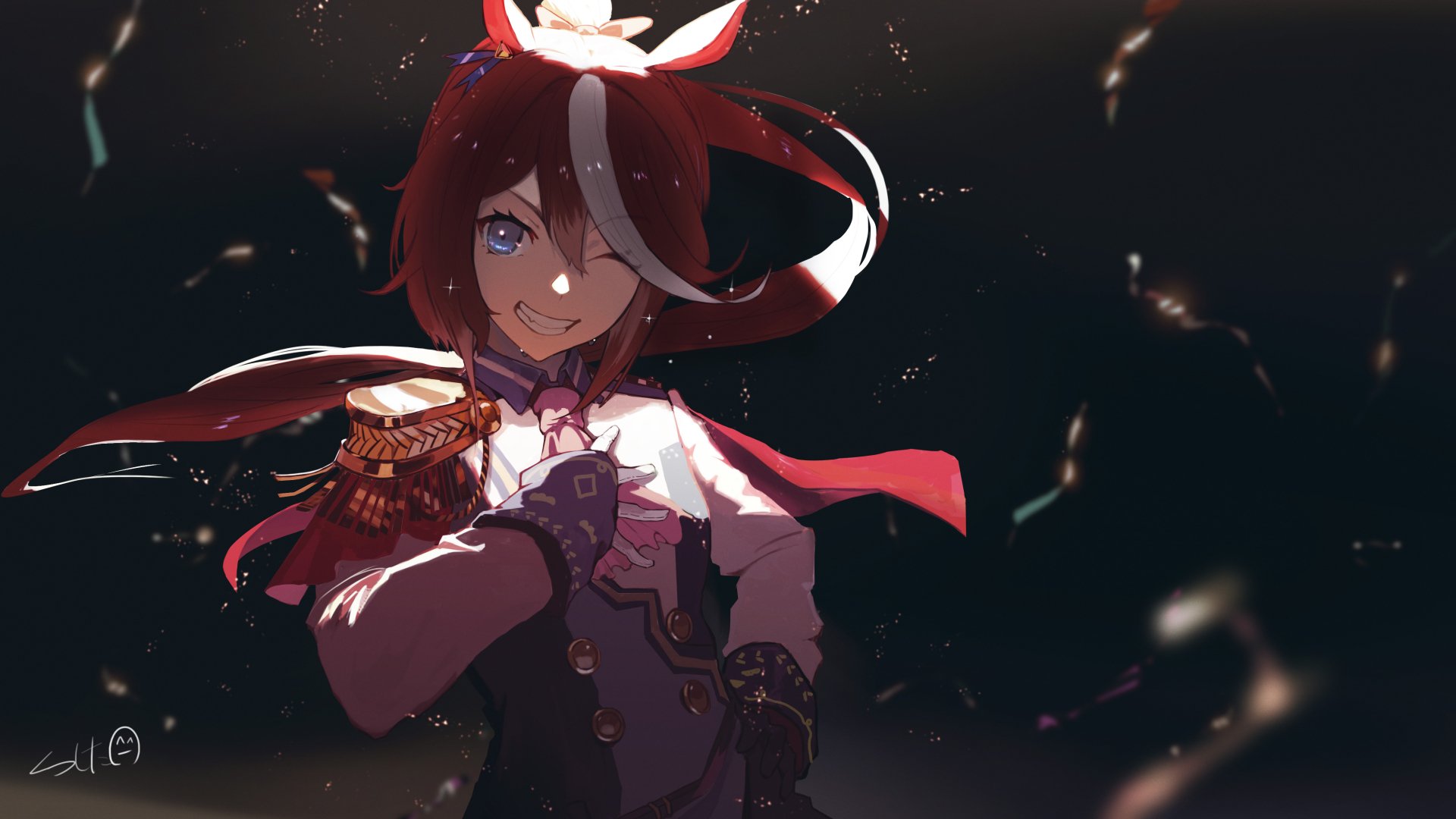 Download Tokai Teio Anime Uma Musume: Pretty Derby 4k Ultra HD Wallpaper by 靴下