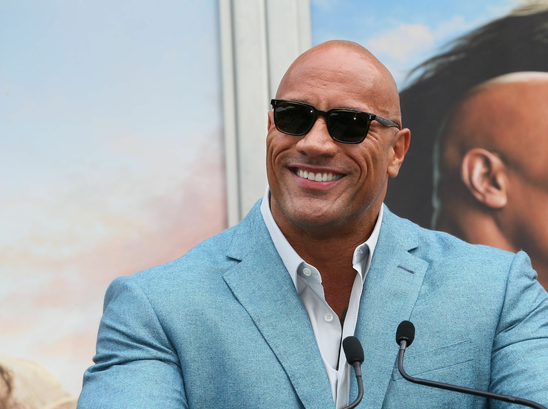 Download Celebrity Dwayne Johnson HD Wallpaper