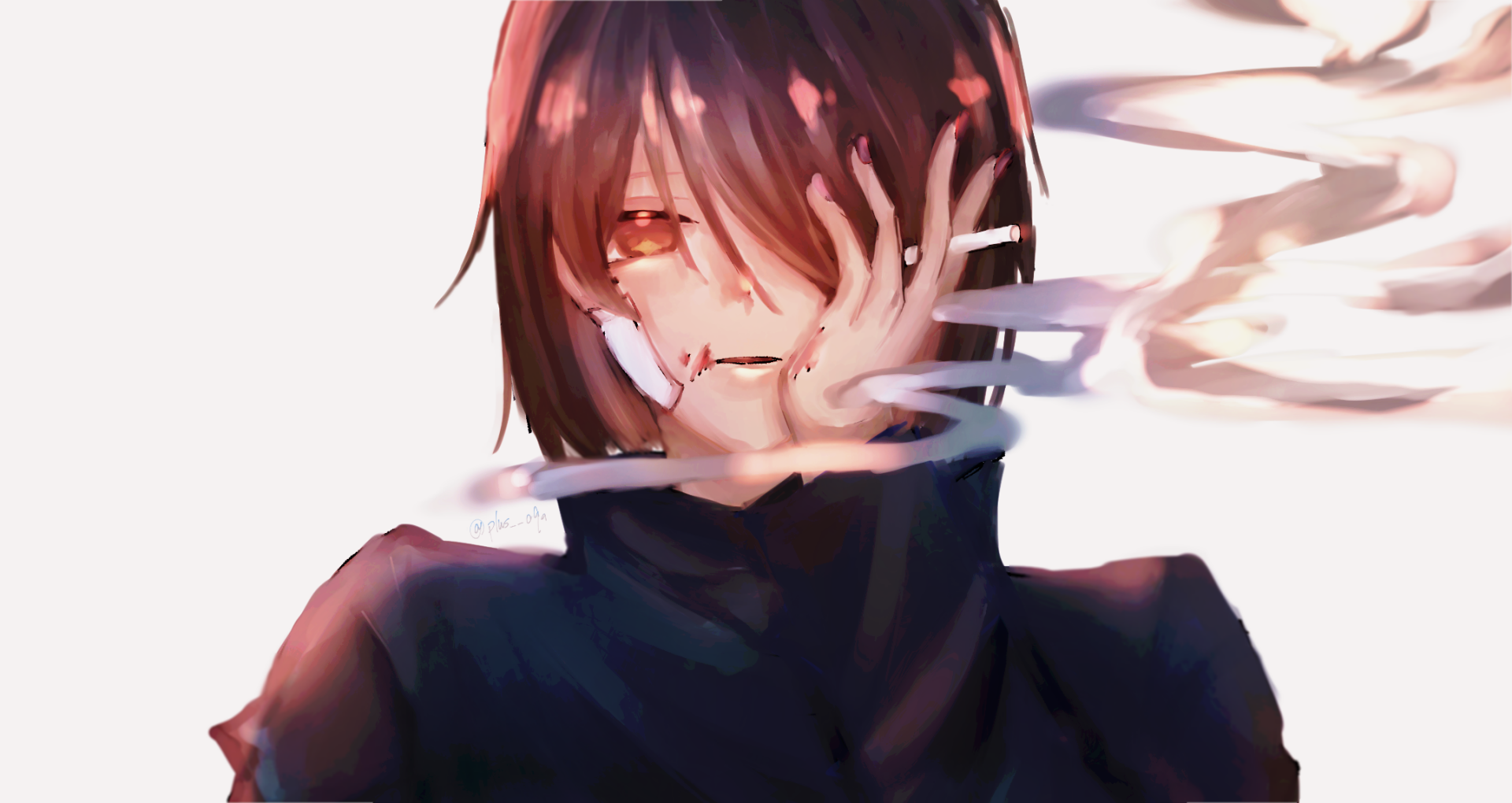 Download Brown Eyes Brown Hair Shoko Ieiri Anime Jujutsu Kaisen HD Wallpaper by らむむ