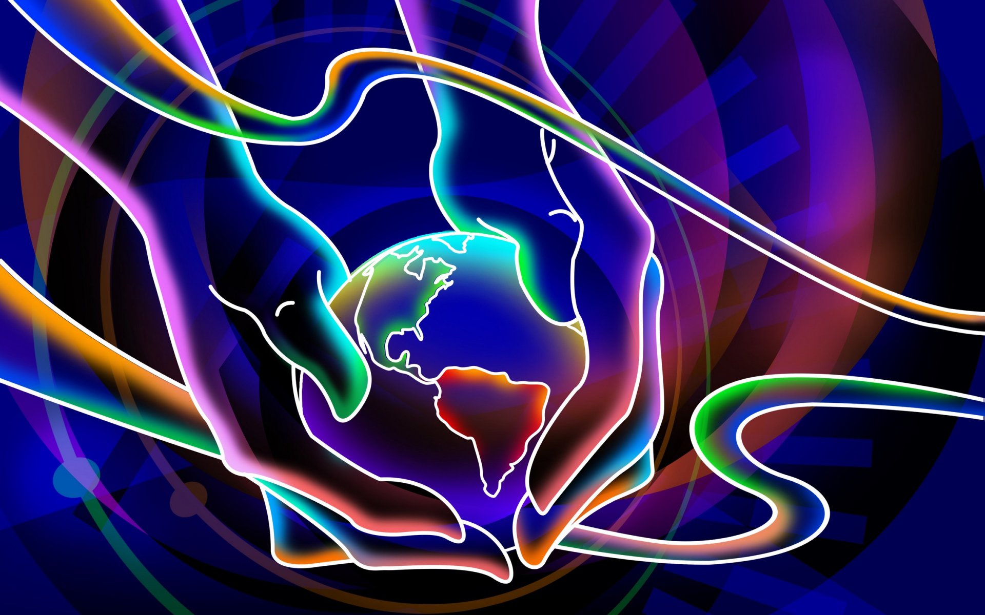 Abstract Digital Art HD Wallpaper