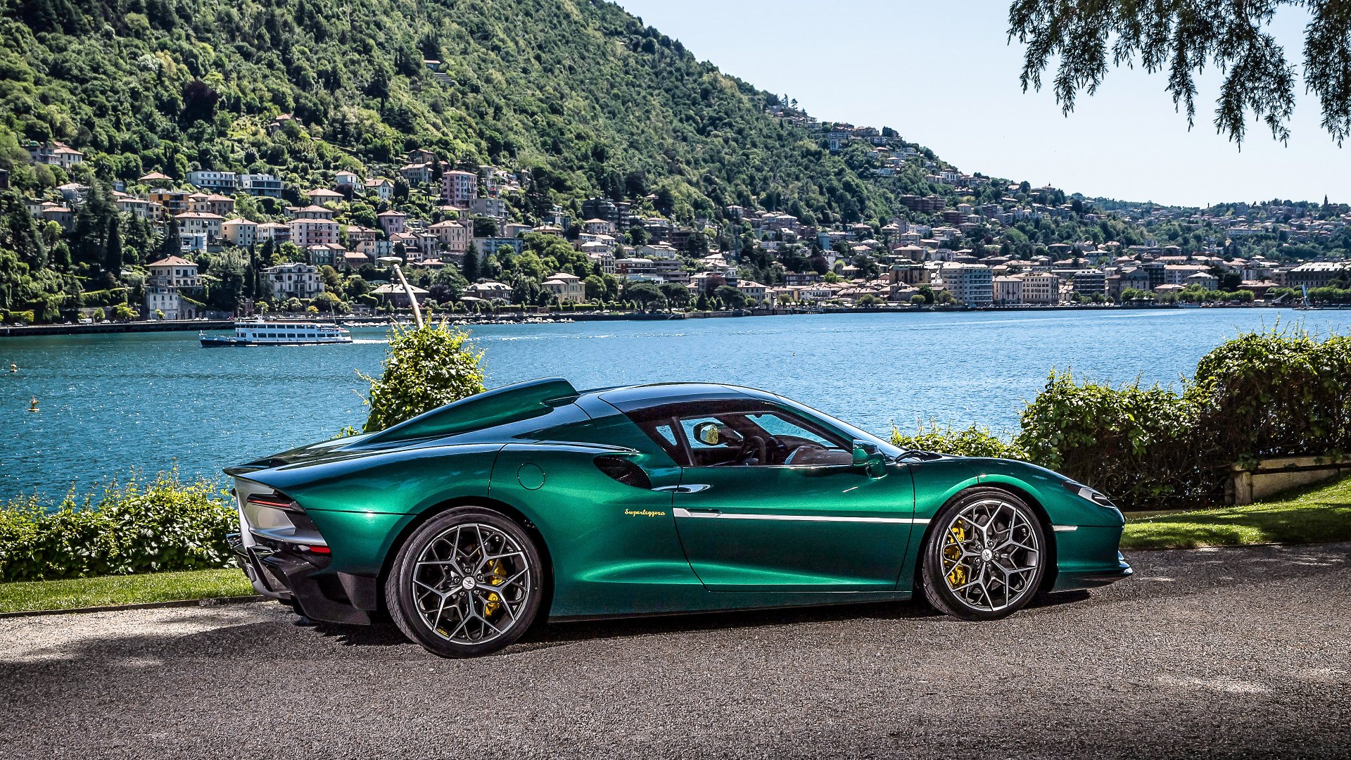 Download Supercar Green Car Car Vehicle Touring Arese RH95 4k Ultra HD Wallpaper