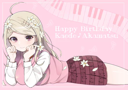 Kaede Akamatsu video game Danganronpa V3: Killing Harmony HD Desktop Wallpaper | Background Image