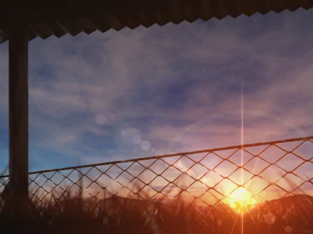 sunset Anime sky anime sunset Sky Anime HD Desktop Wallpaper | Background Image