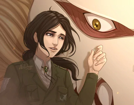 Pieck Finger Porco Galliard Anime Attack on Titan HD Desktop Wallpaper | Background Image