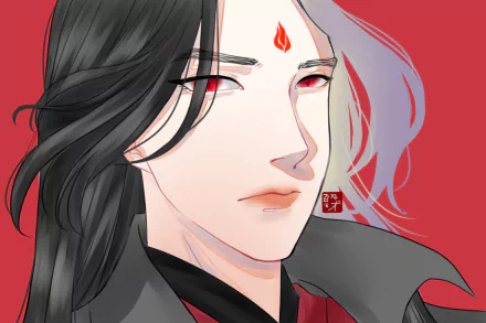 Luo Binghe Anime The Scum Villain's Self-Saving System HD Desktop Wallpaper | Background Image