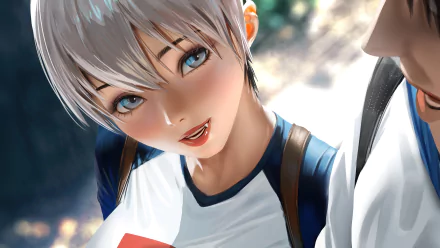 Hana Uzaki Anime Uzaki-chan Wants to Hang Out HD Desktop Wallpaper | Background Image