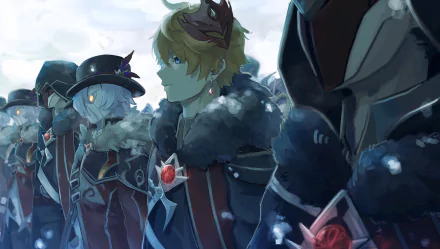 Tartaglia Childe (Genshin Impact) video game Genshin Impact HD Desktop Wallpaper | Background Image