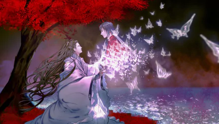 Xie Lian Hua Cheng Anime Tian Guan Ci Fu HD Desktop Wallpaper | Background Image